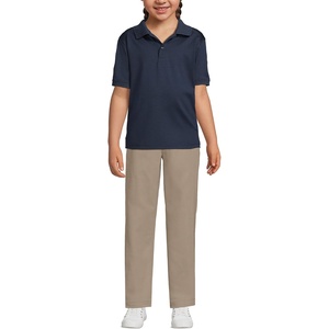 image:imageLands End School Uniform Kids Short Sleeve Rapid Dry Polo ShirtClassic Navy