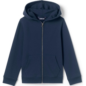 image:imageLands End School Uniform Kids Zip Front SweatshirtClassic Navy