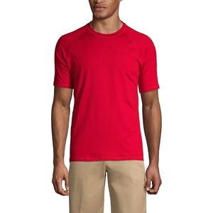 image:imageLands End School Uniform Mens Short Sleeve Active TeeRed