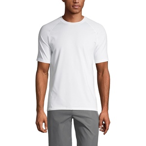 image:imageLands End School Uniform Mens Short Sleeve Active TeeWhite