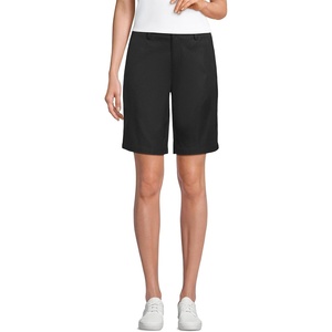 image:imageLands End School Uniform Womens Active Chino ShortsBlack