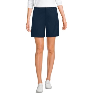 image:imageLands End School Uniform Womens Active Performance 7 Chino ShortsClassic Navy