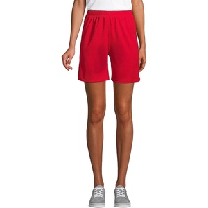 image:imageLands End School Uniform Womens Mesh Gym ShortsRed