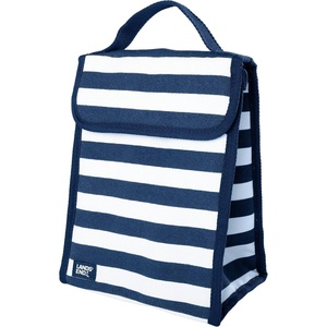 image:imageLands End Small Cooler Bag Polyester Canvas Navy Stripe S  Soft Cooler Lunch Box for Women and MenNavy Stripe