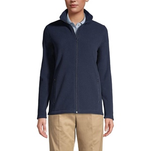 image:imageLands End Womens FullZip MidWeight Fleece JacketClassic Navy