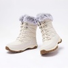 image:imageLands End Expedition Waterproof Insulated Womens Snow Boots Lace Up or Slip On Winter Boots for Women Medium or Wide Width Sizes 6 to 11 Black Brown Blue White or Grey Winter ShoesWhite Max