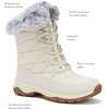 image:imageLands End Expedition Waterproof Insulated Womens Snow Boots Lace Up or Slip On Winter Boots for Women Medium or Wide Width Sizes 6 to 11 Black Brown Blue White or Grey Winter ShoesWhite Max