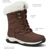 image:imageLands End Expedition Waterproof Insulated Womens Snow Boots Lace Up or Slip On Winter Boots for Women Medium or Wide Width Sizes 6 to 11 Black Brown Blue White or Grey Winter ShoesMedium Brown Max