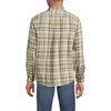 image:imageLands End Flagship Flannel ShirtDesert TanForest Moss Plaid