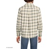 image:imageLands End Flagship Flannel ShirtIvory Latte Plaid