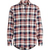 image:imageLands End Flagship Flannel ShirtNavyBourbon Plaid
