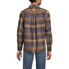 image:imageLands End Flagship Flannel ShirtSoft CeruleanToffee Plaid