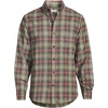 image:imageLands End Flagship Flannel ShirtSunwashed Olive Multi Plaid