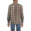 image:imageLands End Flagship Flannel ShirtSunwashed Olive Multi Plaid