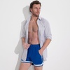 image:imageLands End Mens 5 Quick Dry Striped Pull on Board ShortBrilliant Cobalt