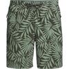image:imageLands End Mens 7 Inch Volley Hydroliner Swim TrunksRich Olive Stipple Palm