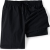 image:imageLands End Mens 9 Volley Hydroliner Swim TrunksBlack