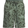 image:imageLands End Mens 9 Volley Hydroliner Swim TrunksRich Olive Stipple Palm