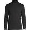 image:imageLands End Mens AmericanGrown Supima Cotton Turtleneck ShirtBlack