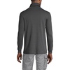 image:imageLands End Mens AmericanGrown Supima Cotton Turtleneck ShirtDark Charcoal Heather