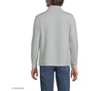 image:imageLands End Mens Bedford Rib Casual Quarter Zip SweaterGranite Mini Gingham