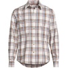 image:imageLands End Mens Coastal FlannelIvory LatteIndigo Multi Plaid