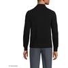 image:imageLands End Mens Fine Gauge Cashmere Quarter ZipBlack
