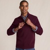 image:imageLands End Mens Fine Gauge Cashmere Quarter ZipLush Burgundy