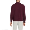 image:imageLands End Mens Fine Gauge Cashmere Quarter ZipLush Burgundy