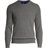 image:imageLands End Mens Fine Gauge Cashmere SweaterCharcoal Heather