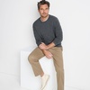 image:imageLands End Mens Fine Gauge Cashmere SweaterCharcoal Heather