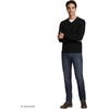 image:imageLands End Mens Fine Gauge Cashmere VNeck SweaterBlack