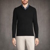 image:imageLands End Mens Fine Gauge Cashmere VNeck SweaterBlack