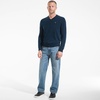 image:imageLands End Mens Fine Gauge Cashmere VNeck SweaterRadiant Navy