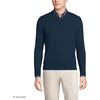 image:imageLands End Mens Fine Gauge Cashmere VNeck SweaterRadiant Navy