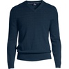 image:imageLands End Mens Fine Gauge Cashmere VNeck SweaterRadiant Navy