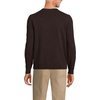 image:imageLands End Mens Fine Gauge Cashmere VNeck SweaterWarm Chocolate Donegal