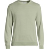 image:imageLands End Mens Fine Gauge Cotton Crew Neck SweaterAntique Moss