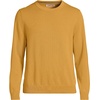 image:imageLands End Mens Fine Gauge Cotton Crew Neck SweaterDijon Gold