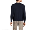 image:imageLands End Mens Fine Gauge Cotton Crew Neck SweaterRadiant Navy