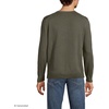 image:imageLands End Mens Fine Gauge Cotton V Neck SweaterForest Moss