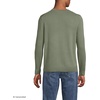 image:imageLands End Mens Fine Gauge Cotton V Neck SweaterSage