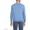 image:imageLands End Mens Fine Gauge Cotton V Neck SweaterSoft French Blue
