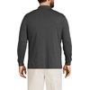 image:imageLands End Mens Long Sleeve AmericanGrown Supima Cotton Polo Shirt with PocketDark Charcoal Heather