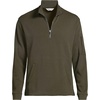 image:imageLands End Mens Long Sleeve Cooling Performance Pique Quarter ZipForest Moss