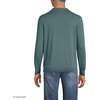 image:imageLands End Mens Long Sleeve Cotton Sweater PoloTourmaline