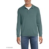 image:imageLands End Mens Long Sleeve Cotton Sweater PoloTourmaline