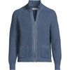 image:imageLands End Mens Long Sleeve Drifter Full Zip Cardigan SweaterDeck Gray