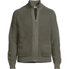 image:imageLands End Mens Long Sleeve Drifter Full Zip Cardigan SweaterForest Moss
