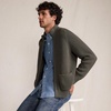 image:imageLands End Mens Long Sleeve Drifter Full Zip Cardigan SweaterForest Moss